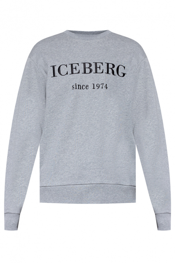 Iceberg sweatshirt colour-block with logo